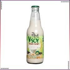 

SOYA BEAN MILK | V-SOY MULTI GRAIN 300ML | SUSU KEDELAI | VEGAN FOOD