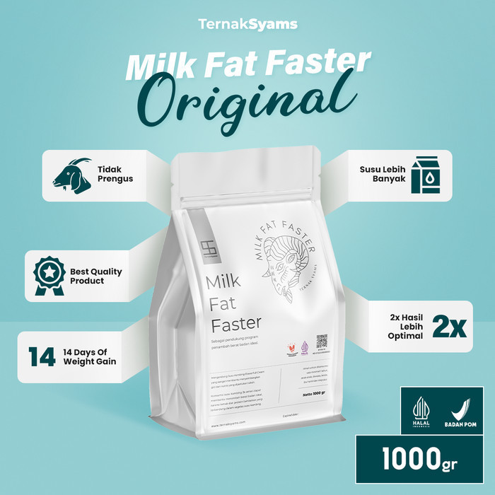 

TERJUAL Susu Bubuk kambing etawa Fat Milk Faster