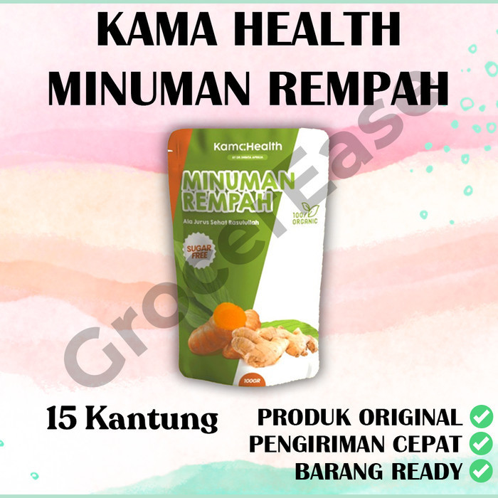 

TERJUAL KAMA HEALTH MINUMAN REMPAH