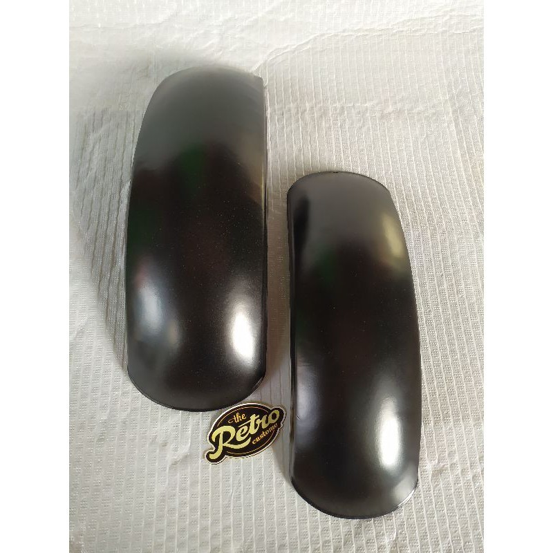 siap cod SLEBOR SPAKBOR CUSTOM JAPSTYLE HITAM POLOS aksesoris sepeda motor