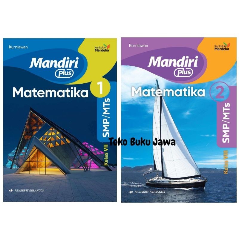 Buku Soal SMP Mandiri Plus Matematika kelas 7 8 9 Erlangga Kurikulum Merdeka