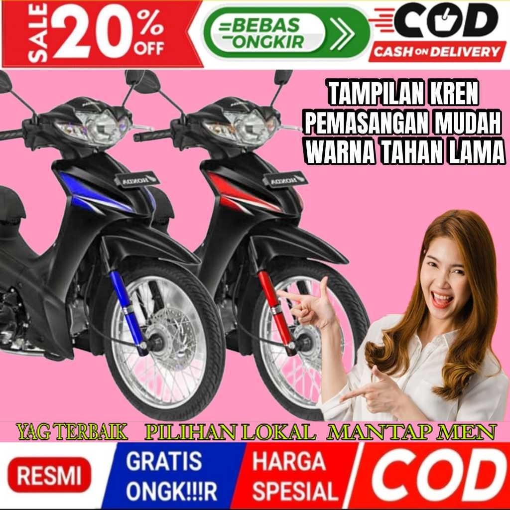 Cover Shock Honda Revo, Cover Shock Depan Revo