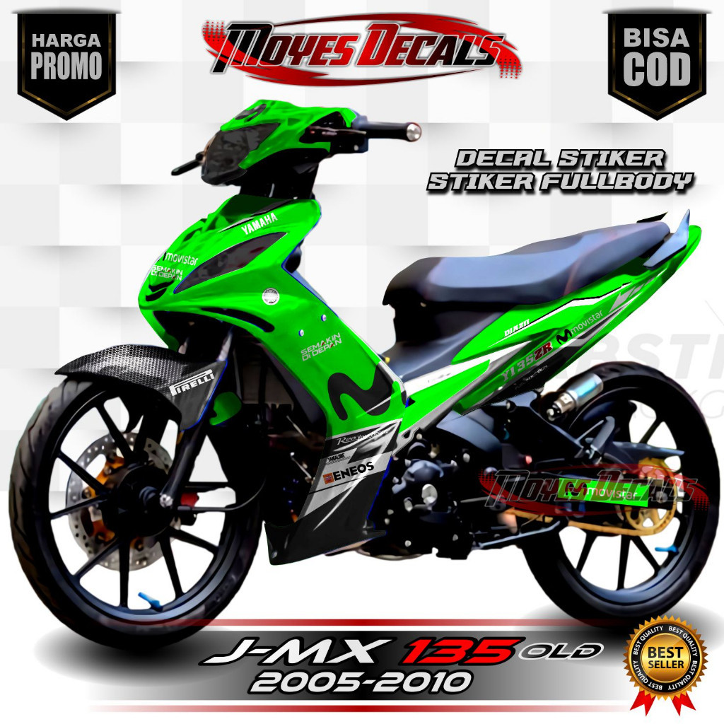 Decal Jupiter MX Old - Stiker MX Old - Dekal MX Old Full Body - Striping Jupiter MX Old Variasi - De