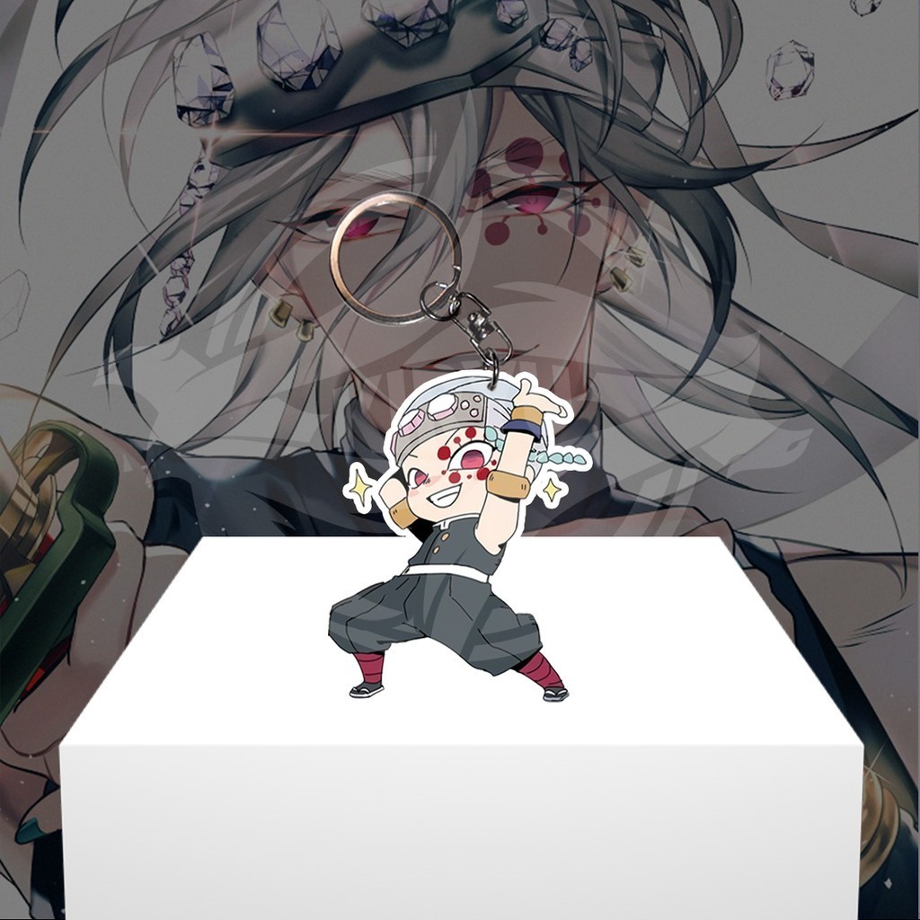 Gantungan Kunci Gantungan HP Anime Demon Slayer Kimetsu no Yaiba Uzui Tengen  - Ganci Akrilik - Keyc