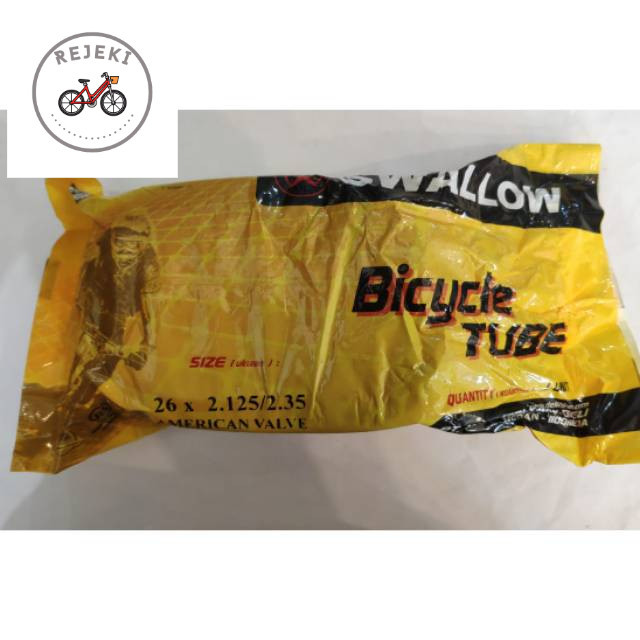 BAN DALAM SWALLOW SEPEDA UKURAN 26 x 2.125 / 2.35