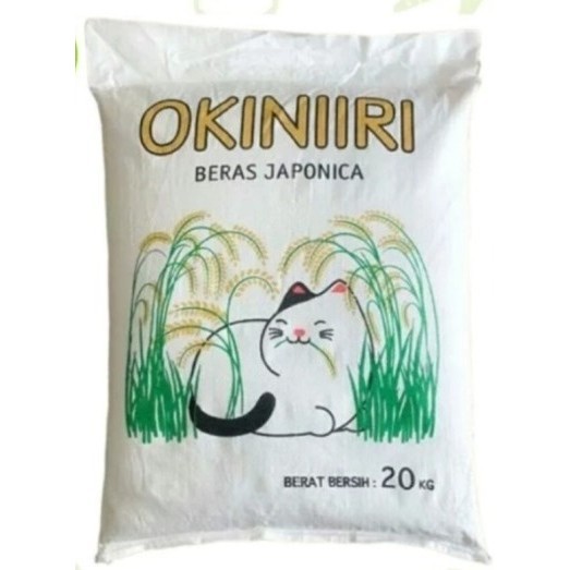 

Beras Jepang Japonica Okiniiri 20KG Okiniri