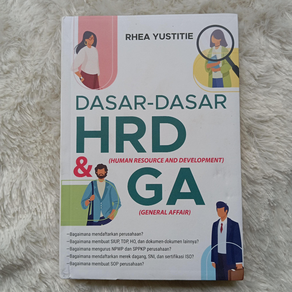 Buku Dasar-dasar HRD & GA