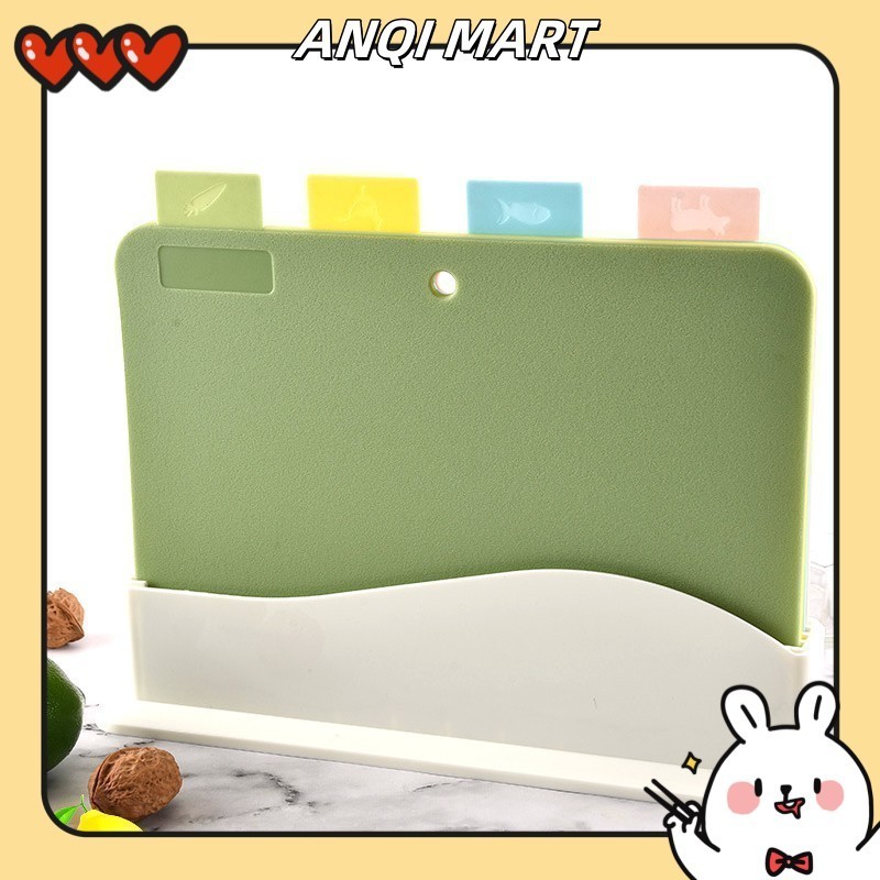 [SHIP in 24H] Talenan Multifungsi Talenan Plastik / Cutting Board / Talenan Fleksibel Set Anti slip 