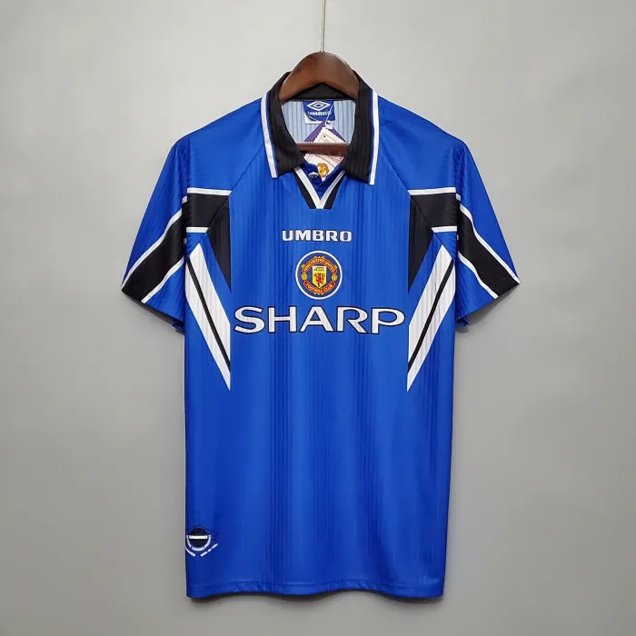 YJ25L BAJU BOLA JERSEY MU THIRD  RETRO 1996 1998 JERSEY RETRO JERSEY MU BIRU JERSEY BOLA JERSEY FUTS