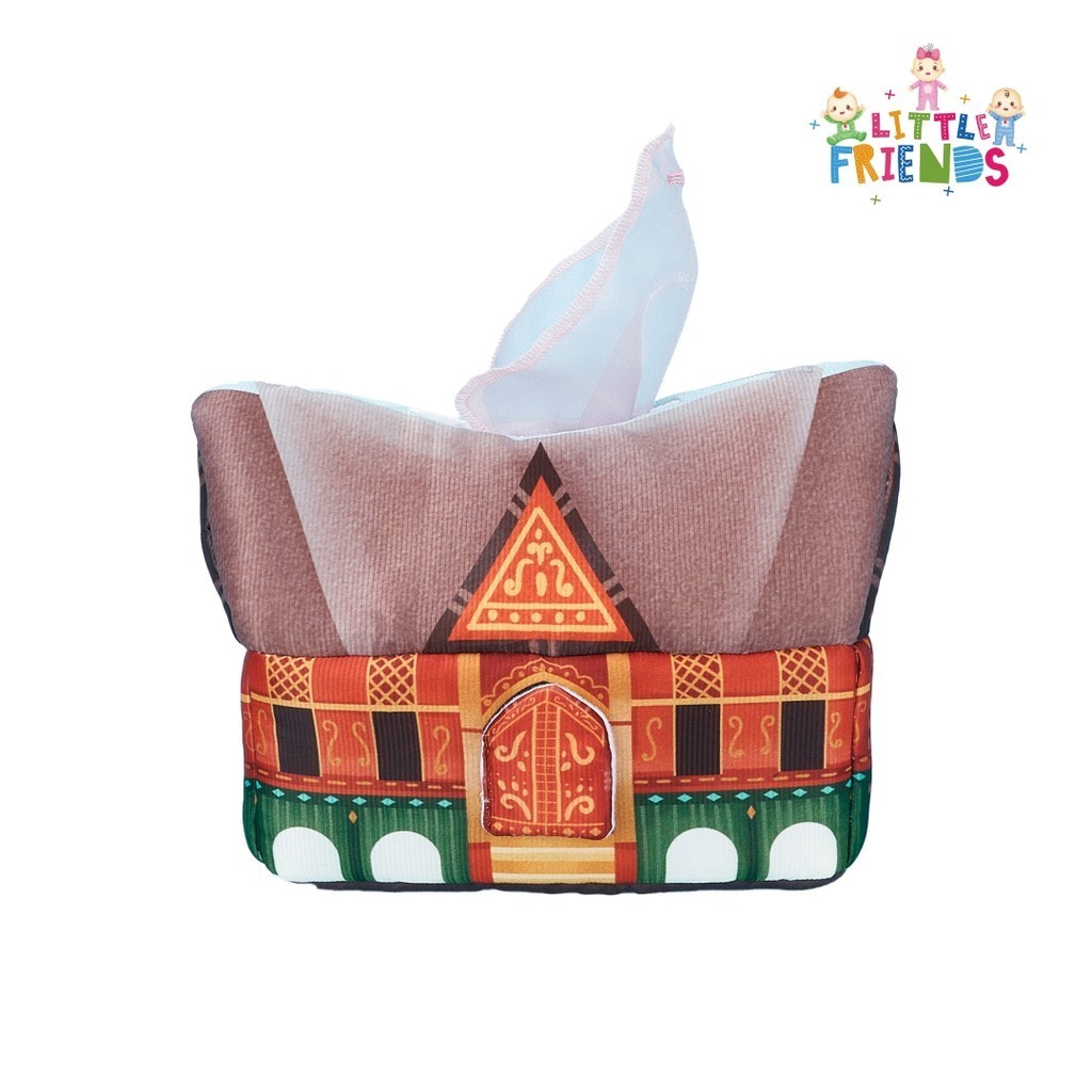 Little Friends Sensory Tissue Box Rumah Gadang