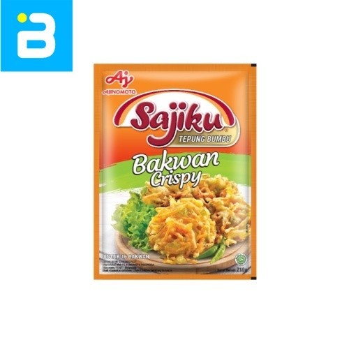 

Tepung Sajiku Bakwan Crispy 210G