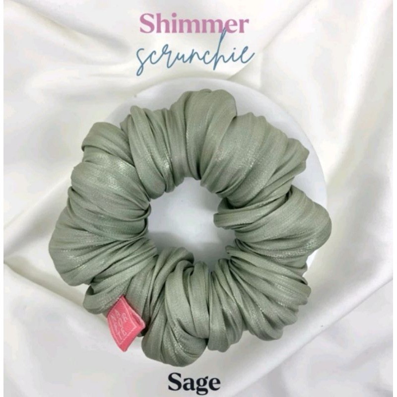 IKAT RAMBUT SCRUNCHIE SHIMER - CEPOL RAMBUT SHIMMER