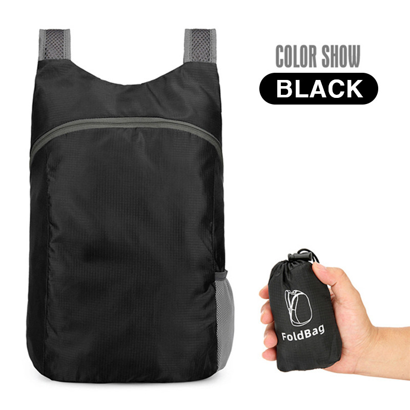 20L Lightweight Packable Backpack Foldable Ultralight Outdoor Folding Backpack Travel Daypack Bag Sp