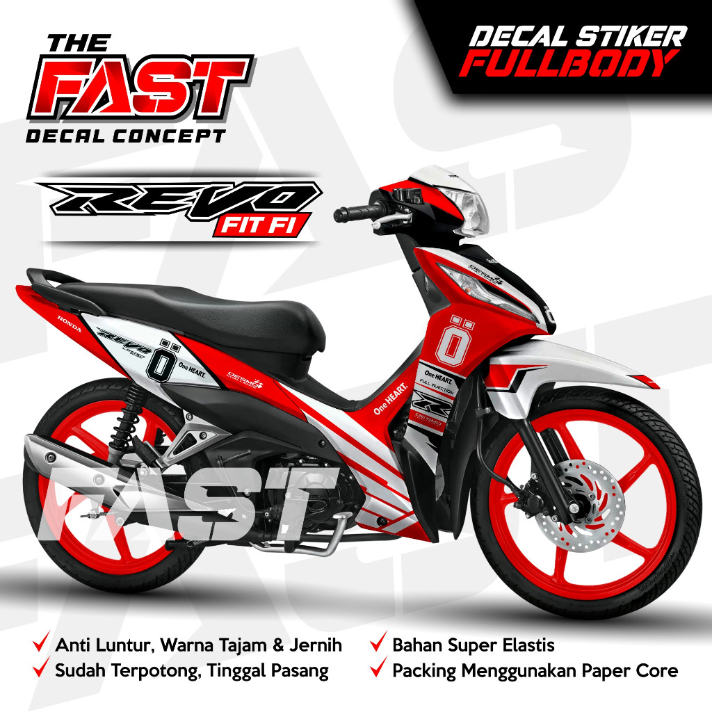 BISA COD Decal Sticker Revo Fit FI/Revo X Fullbody Ohlins Racing Decal stiker Revo Fit FI/Revo X sti