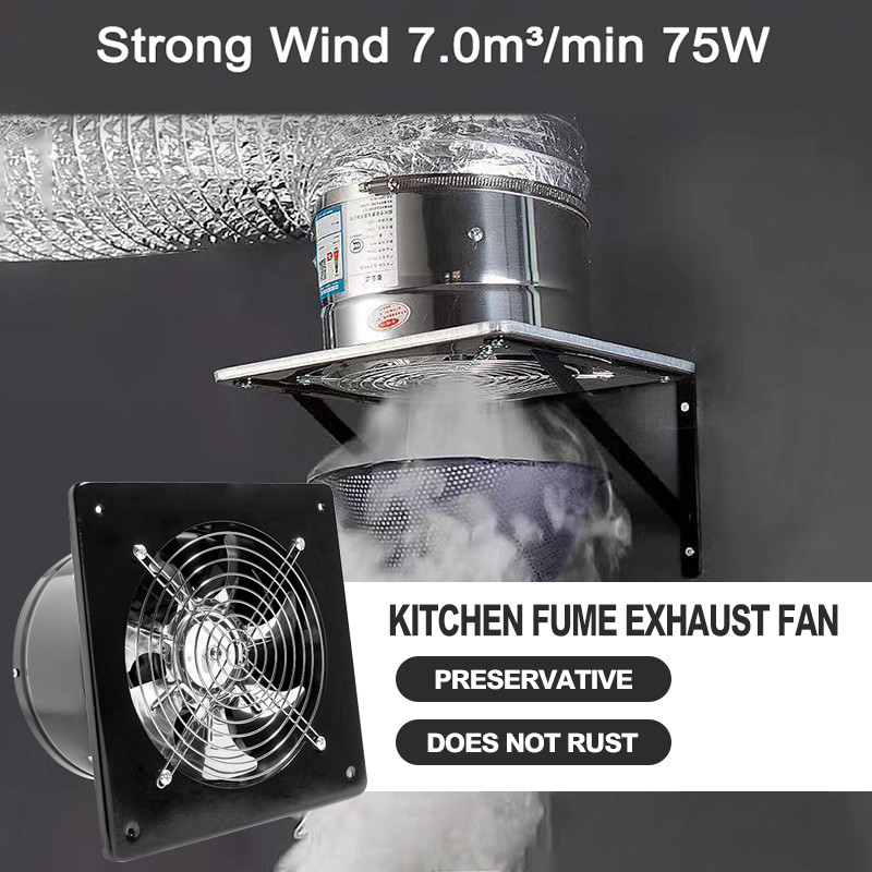 Exhaust Fan  /Kipas Ventilasi Dinding /exhaust Fan Kamar Mandi /Booster Fan Udara Dan Ventilasi