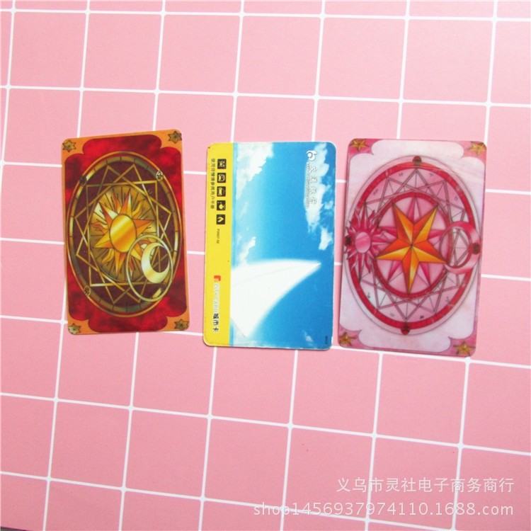 

PICL - Sticker Atm Kartu Clow Card Stiker Cardcaptor Sakura Anime - Up12