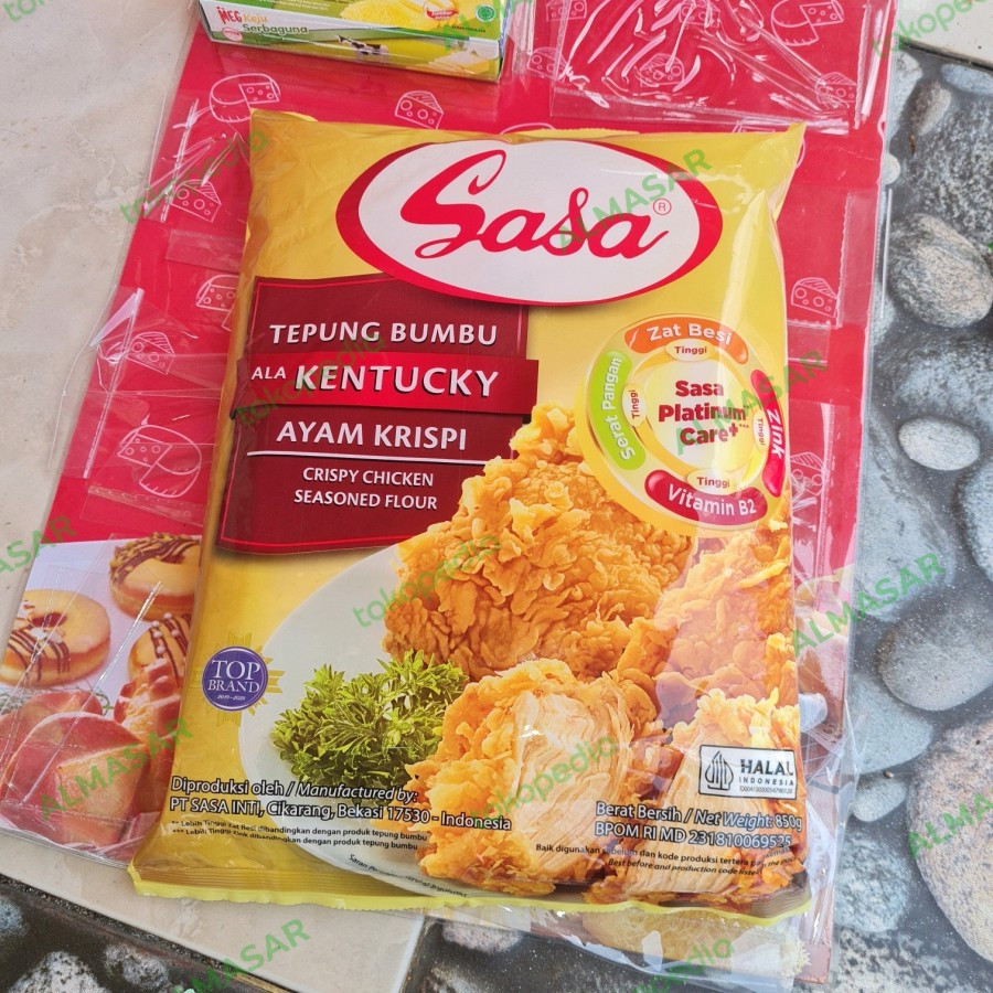 

Tepung Bumbu Sasa Kentucky 850 gr