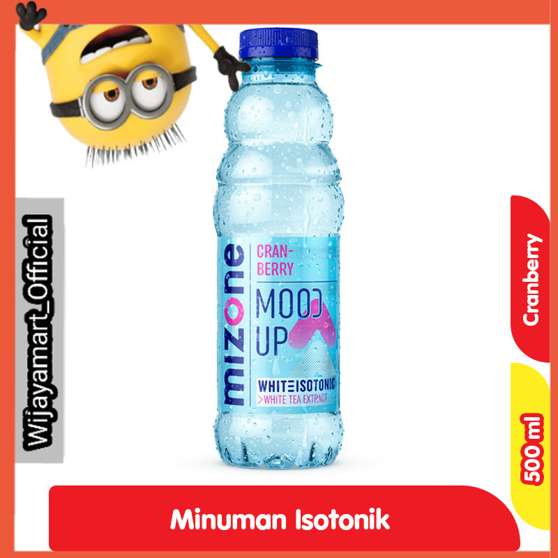 

Mizone Mood Up Minuman Isotonik Cranberry 500 ml