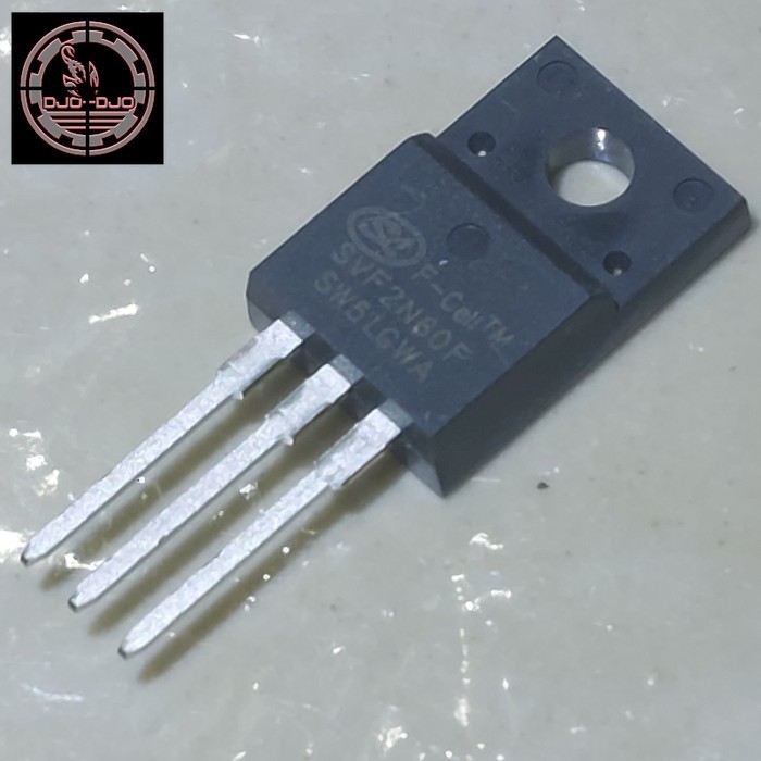 SVF2N60F To-220f SVF 2N60F 2N60 SiLan Mosfet F-Cell 2A 600V 23W Transistor FET SL SVF2N60