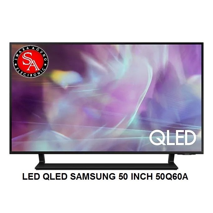 Led QLED UHD Smart TV 50 Inch Samsung Type: 50Q60A (Khusus Medan)