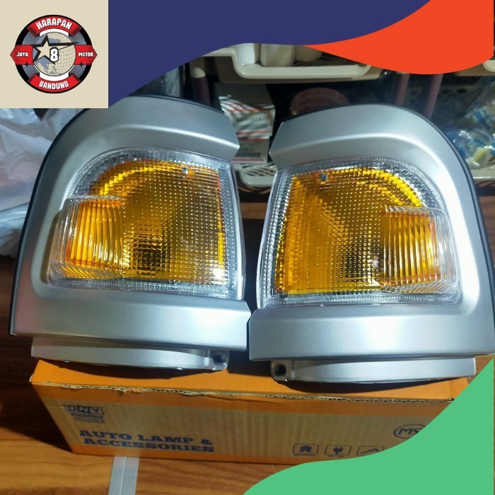 LAMPU SEN ASSY 1 SET KANAN DAN KIRI MITSUBISHI T120SS MERK MS DNY SGL-TSS