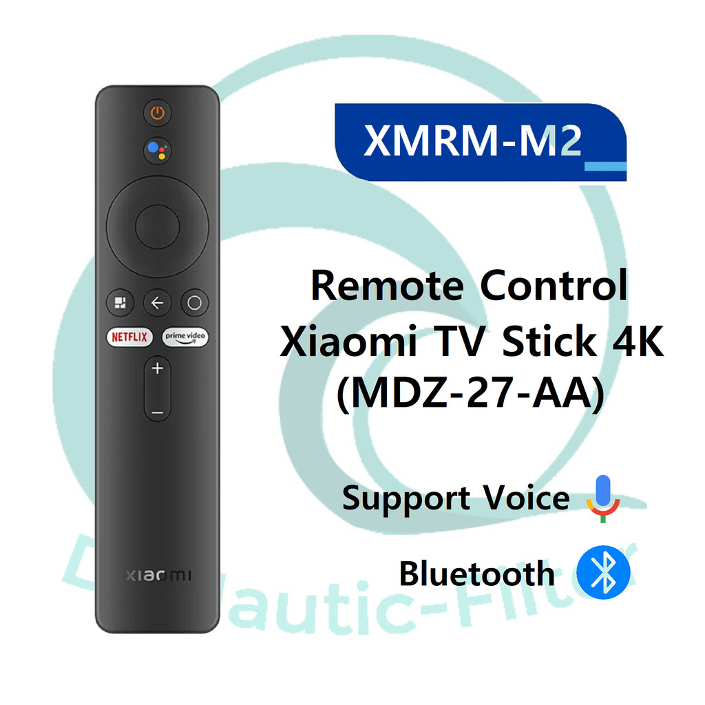 Remote Remot TV Xiaomi Mi Stick 4K Pengganti XMRM-M2 untuk Xiaomi MDZ-27-AA