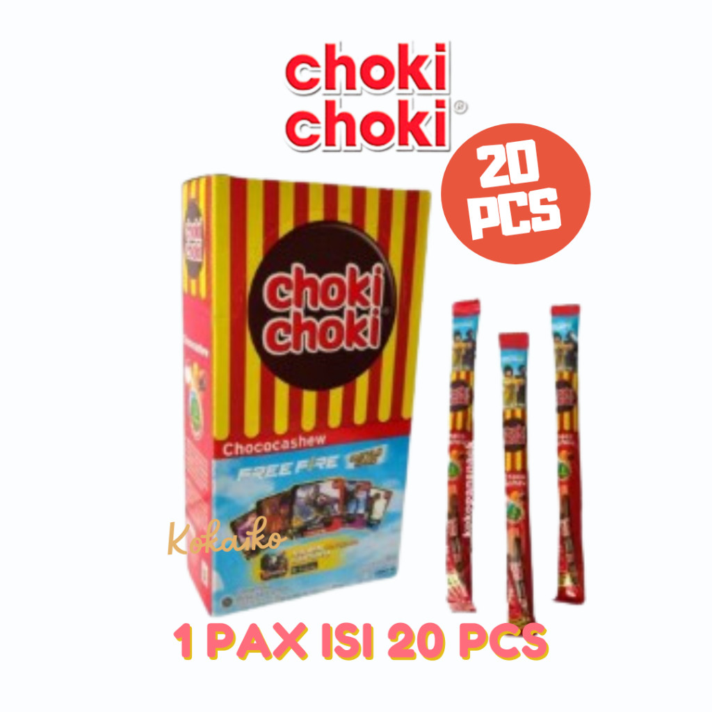 

RB Choki Choki Coklat Pasta 1 Box isi 20 pcs - 10 gram - Cokelat Pasta