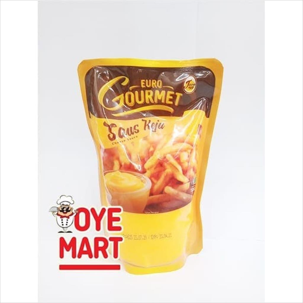 

EURO GOURMET CHEESE SAUCE 500GR / SAUS KEJU