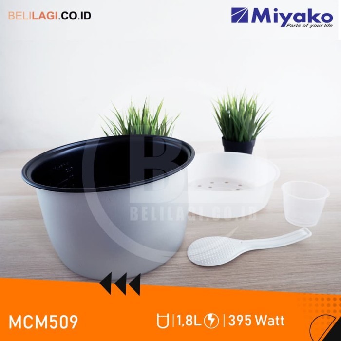 Miyako Magic Com MCM 509 / Rice Cooker MCM 509 - Purple - 1.8L - MCM 509