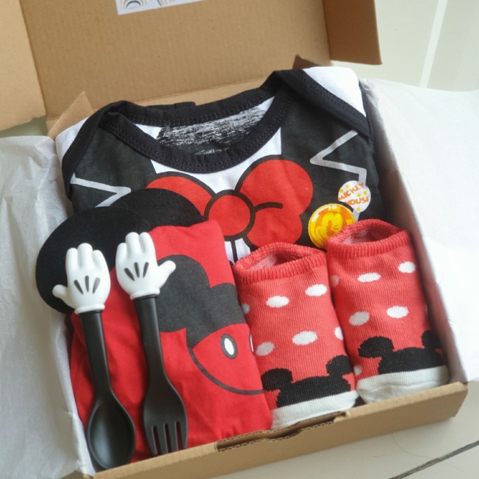 

DISKON Paket Hampers Bayi Kado lahiran bayi Gift set bayi Newborn Set Mickey - MICKEY