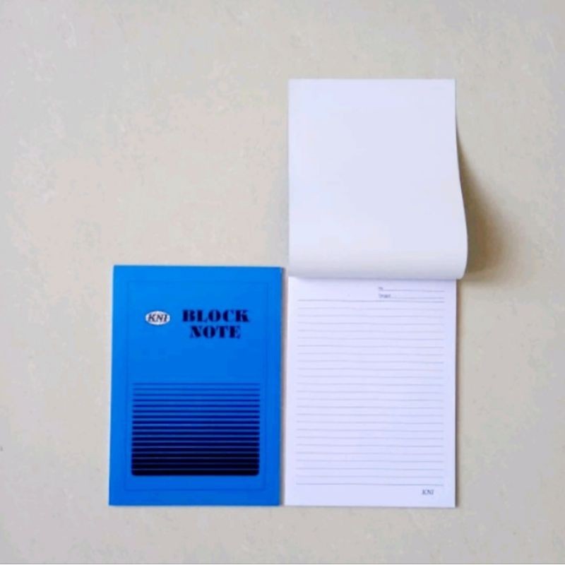 

[ MURAH ] KNI Block Note A5 / Buku Seminar [ MINIMUM ORDER 25 PCS ]