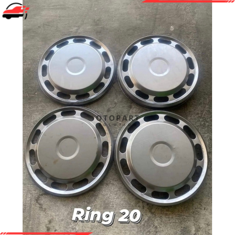 Weldop ring 20 truk fuso tronton big bus ring 20 bahan plat besi bonus dudukan 1 biji Otopart