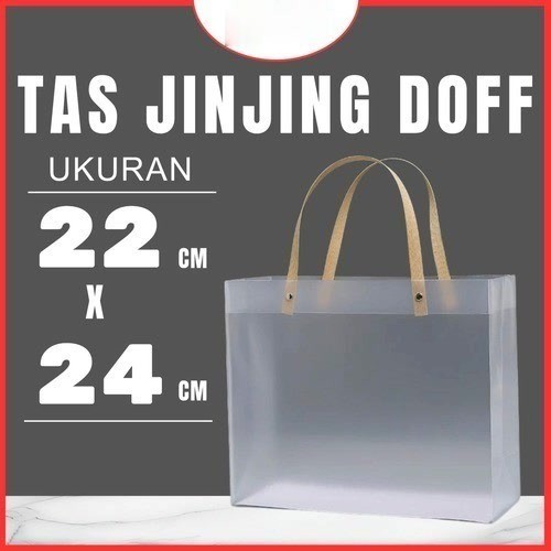 

Tas Mika Doff PP Tote Bag Polos Jinjing Tenteng 22x24 22 x 24 Tas Hampers Souvenir Hand Bag Kado Goodie Bag Buram Premium Elegant