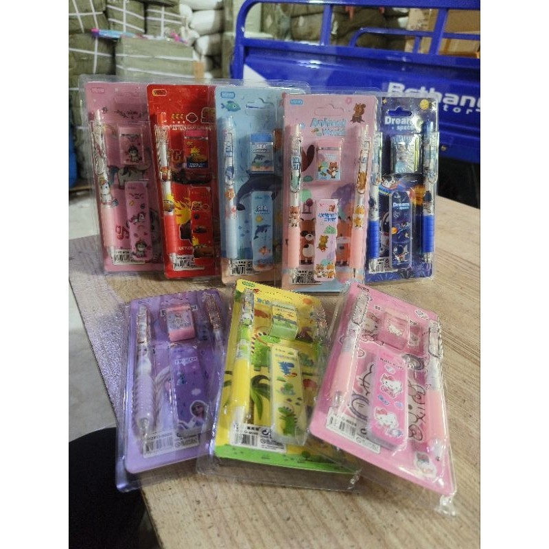 

pensil set/pensil mekanik set