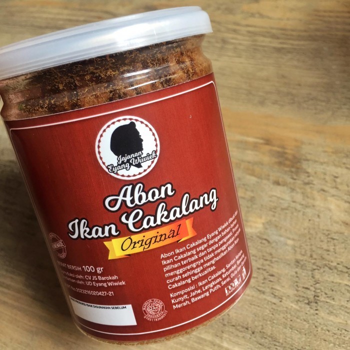 

Abon Ikan Cakalang Merek Jajanan Eyang Wiwiek (berat bersih 100 gr) - Original