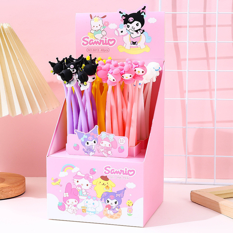 

Pulpen Pena Doodle Head Karakter Sanrio Lucu Bisa Goyang - GG0364