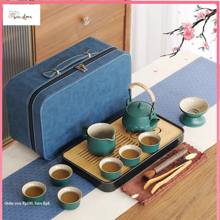 Set Tea Hampers / Tea Set Gift Set Chinese Tea Set Hampers Kado Souvenir