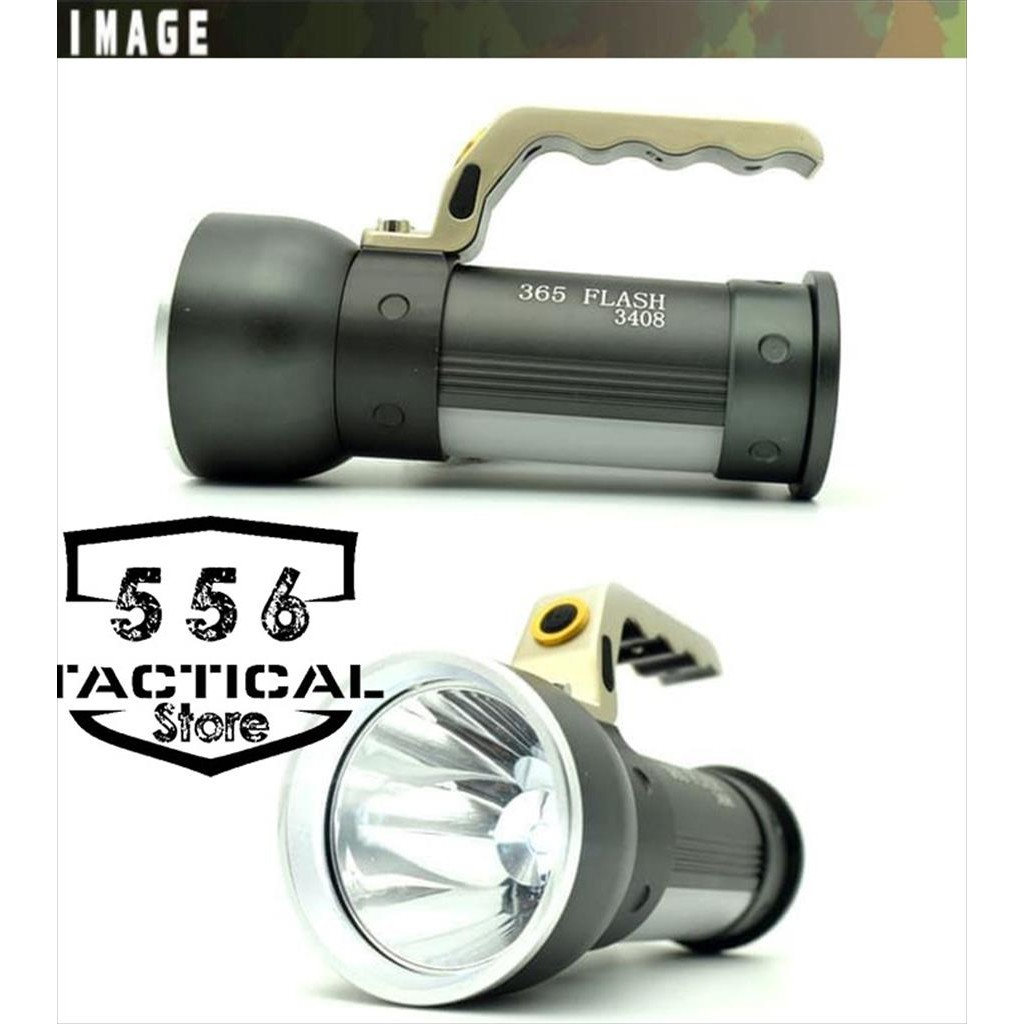365 Flash 3408 Senter Police/ Waterproof / LED CREE XML-T6