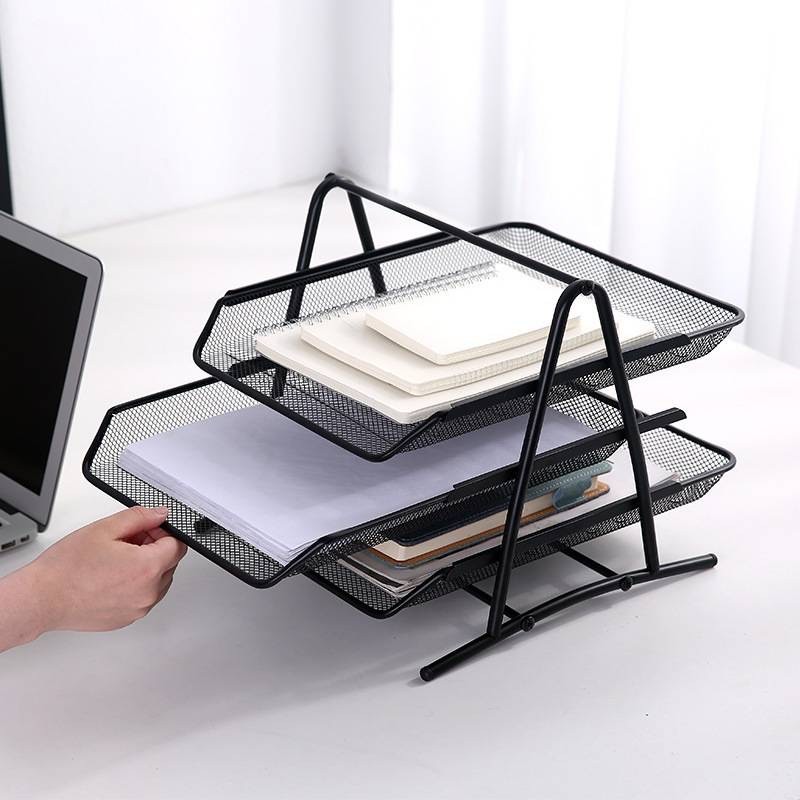 

[GW] Rak Dokumen Tingkat Besi File Rack Organizer Kertas
