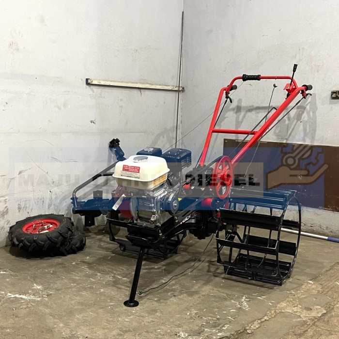 Traktor Sawah Quick Capung Metal + Mesin Penggerak Honda GP 160