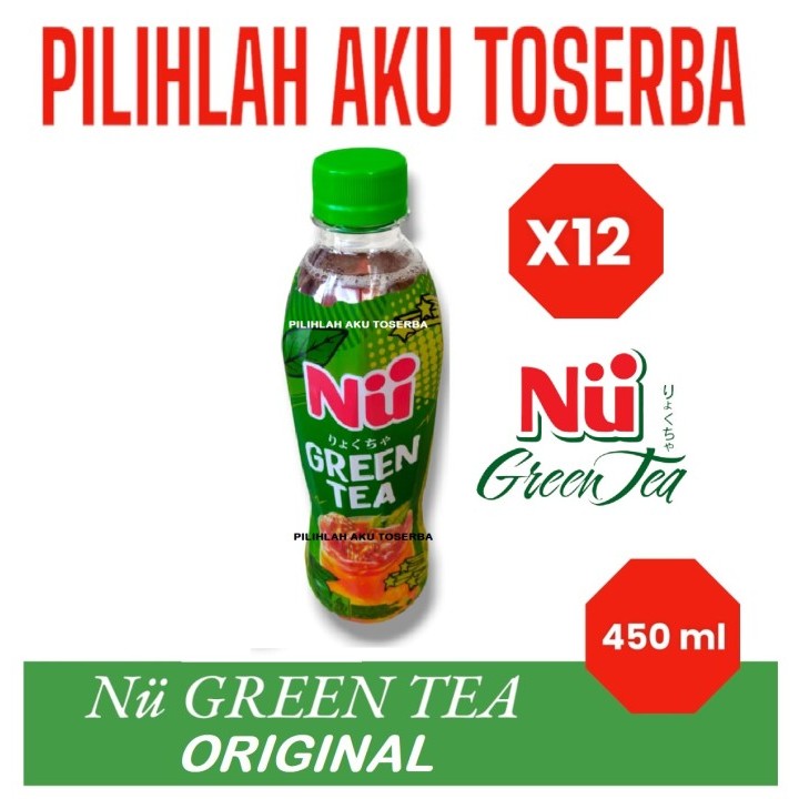 

NU Green Tea ORIGINAL 450 ml - ( HARGA 12 botol )