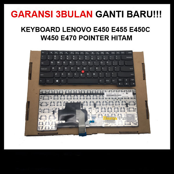 Keyboard Lenovo E450 E455 E450C W450 E470 Pointer .