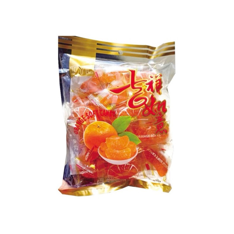 

TYL Permen Jelly Jeruk -500gr-Orange Soft Candy (Sudah HALLAL)