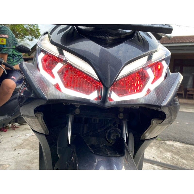 hexaframe new aerox atau hexagon aerox new pnp tinggal lem -LUCKY