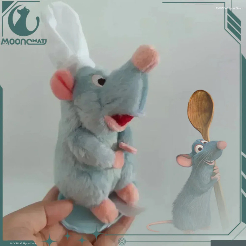 Ratatouille Remy Plush Toy Rat Anime Figure Kawaii Store Ratatouille Chef Remy Toy Room Decoration S