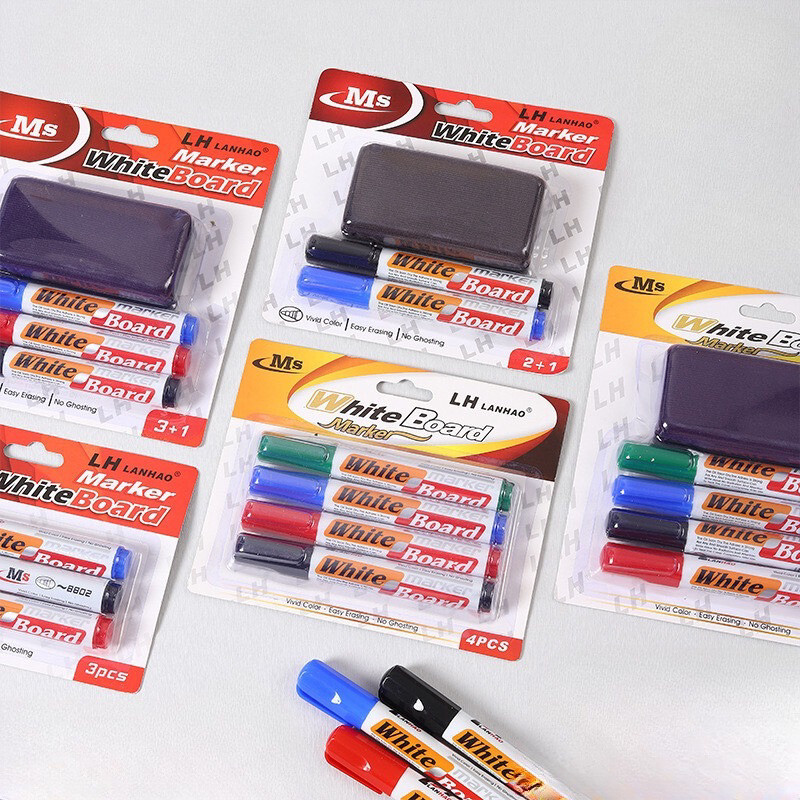 

Spidol Papan Tulis Putih 4in1 Spidol Whiteboard Set 4in1 Spidol Papan Tulis Bisa Hapus