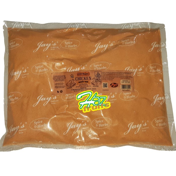 

Jay's Grill Master Chicken Magic Dry Rub 1 Kg