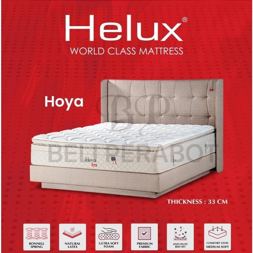 [ PERABOTKU28 ] Matras Kasur Springbed Latex Lembut Helux HOYA