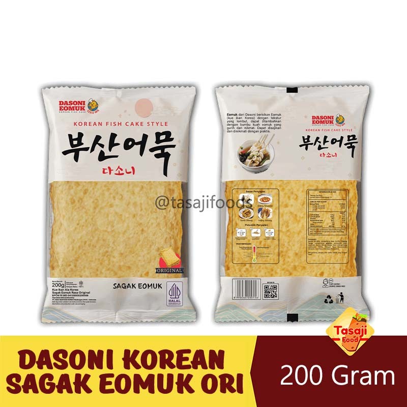 

Dasoni Sagak Eomuk Original Korean Fish Cake 200 Gram Mamasuka