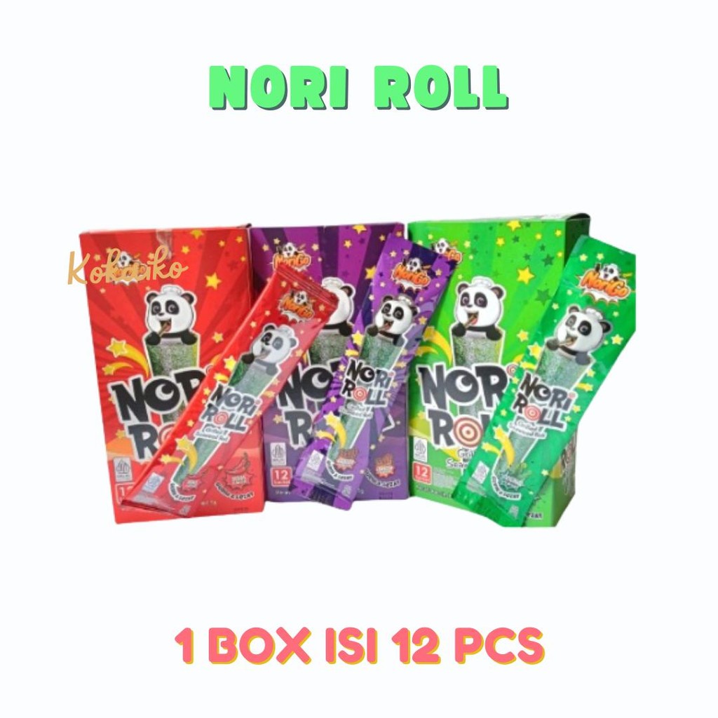 

NORI ROLL - 1 BOX 12 PCS ALL VARIANT